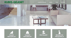 Desktop Screenshot of kubis-granit.pl
